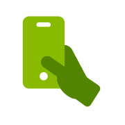 hand using smartphone
